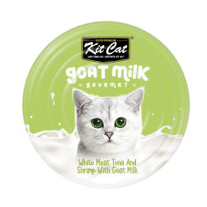 Kit Cat White Meat Tuna Flakes & Shrimp with Goat's Milk 70g Cat Food
