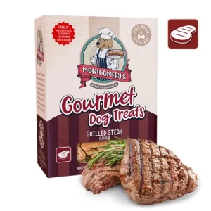Montgomery's Gourmet Grilled Steak Dog Treat 1kg