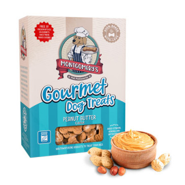 Montgomerys Peanut Butter Dog Biscuits - 1kg - Dogs Cats & Friends