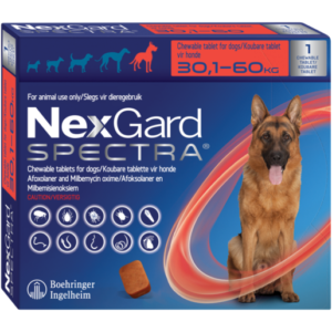 Nexgard Spectra Chewable Tablet - 30.1 - 60 kg