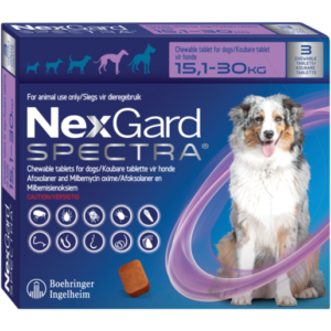 Nexgard Spectra Chewable Tablet - 15.1 - 30 kg