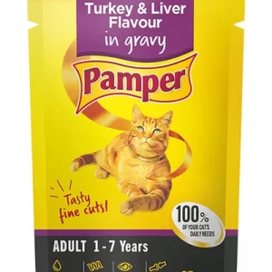 Pampers Turkey & Liver In Gravy 85g