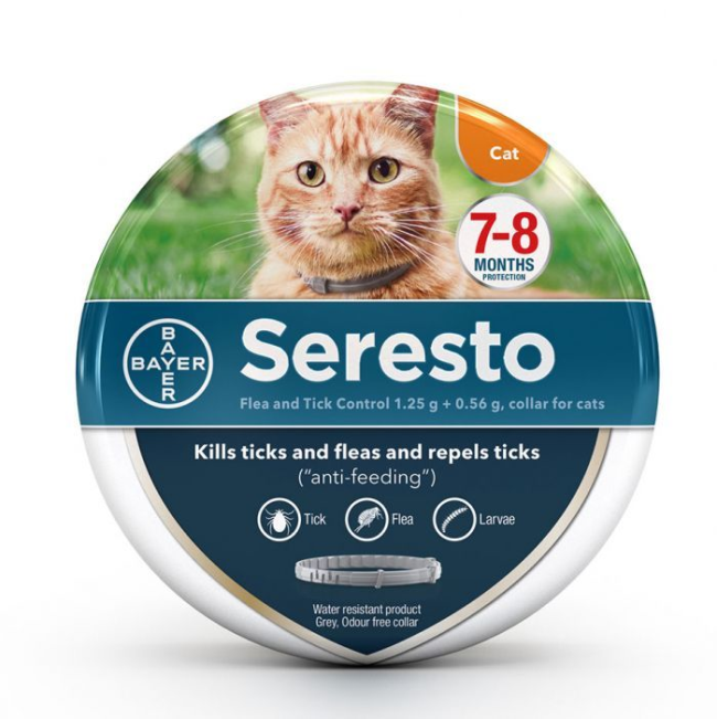Seresto Tick & Flea Collar - Dogs Cats & Friends