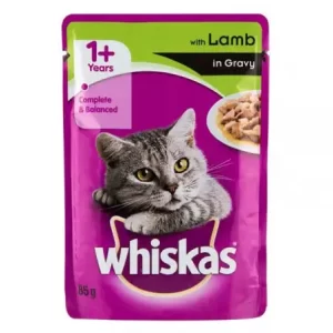 Whiskas Lamb In Gravy Adult Pouch  85g
