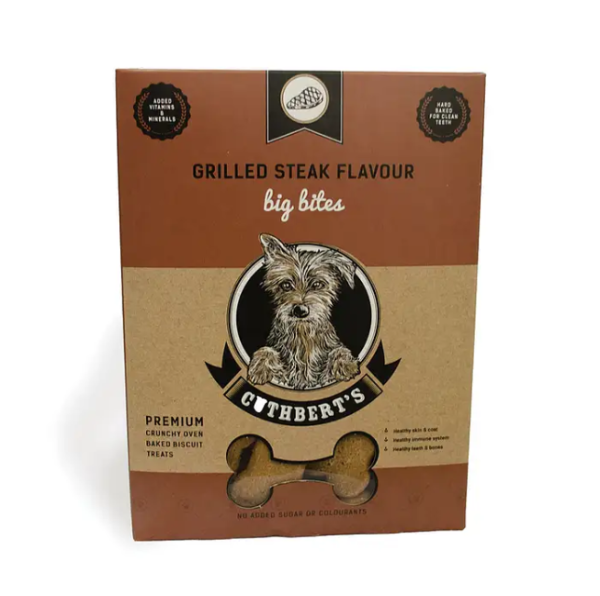 Cuthbert's Biscuits Grilled Steak Dog Biscuits