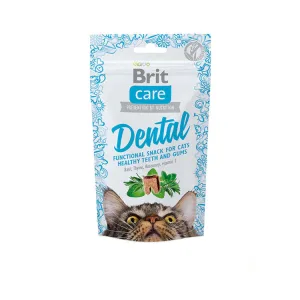 Brit Care Cat Snack Dental 50g