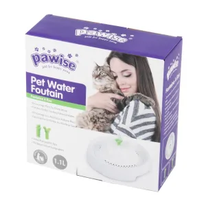 Pawise - Pet Water Fountain 1.1L For Cats & Dogs